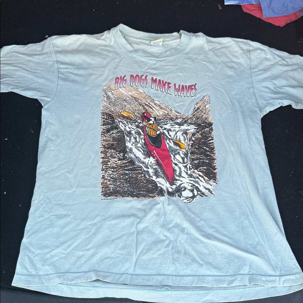 Big Dogs Light Blue Tee